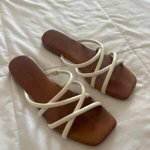 Madewell Women's White Strappy Sandals